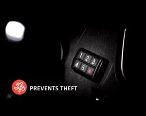 prevents theft